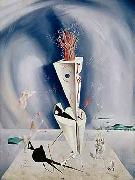 salvadore dali Apparatus and Hand oil painting on canvas
